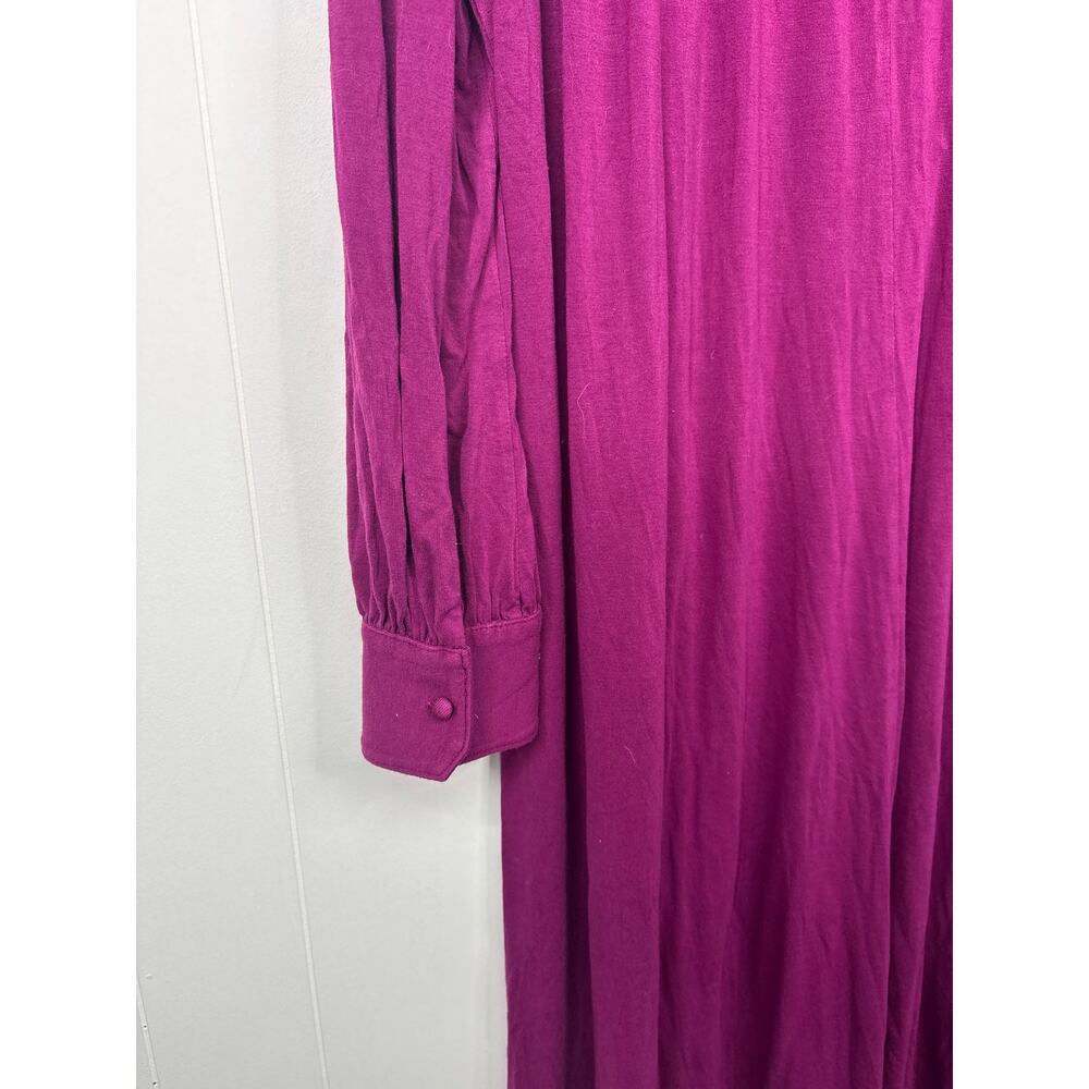 Universal Standard Gramercy Liquid Jersey Midi Dress Large Purple Casual - Picture 10 of 10